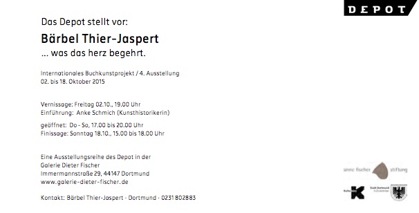 Einladung zur Ausstellung ...was das Herz begehrt (Bild: Bärbel Thier-Jaspert)